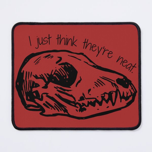 Item preview, I Just Think They’re Neat Skull Design designed and sold by Vileprint.