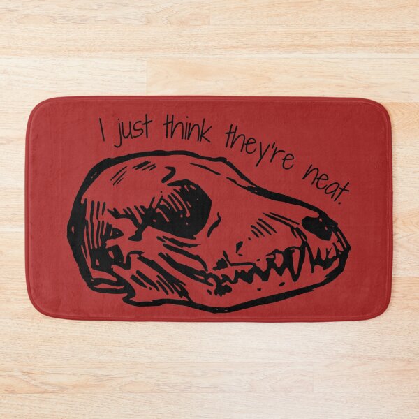 Item preview, I Just Think They’re Neat Skull Design designed and sold by Vileprint.