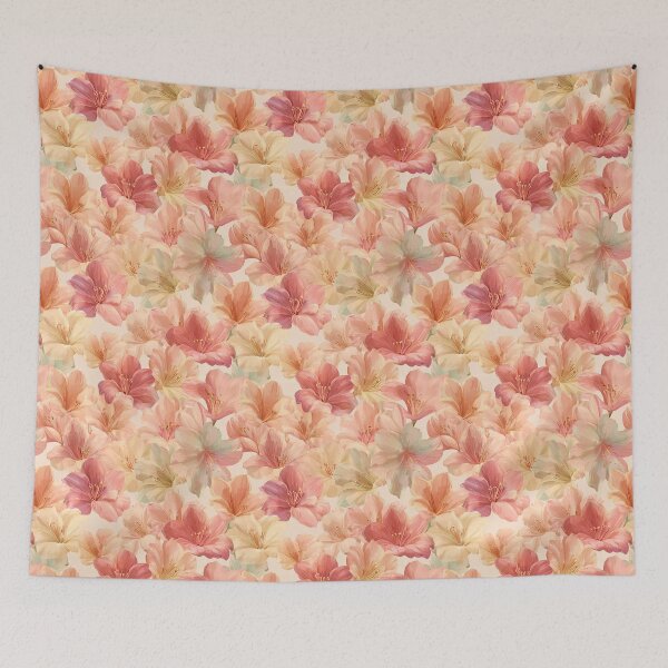 Item preview, Elegant Amaryllis - Hawaiian Flower Pattern   - Anniversary Gifts For Him designed and sold by RoyalStarsPatts.