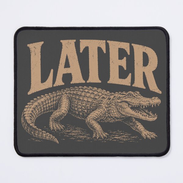 Item preview, Later Gator Vintage Retro Alligator designed and sold by Atlas Inkworks.