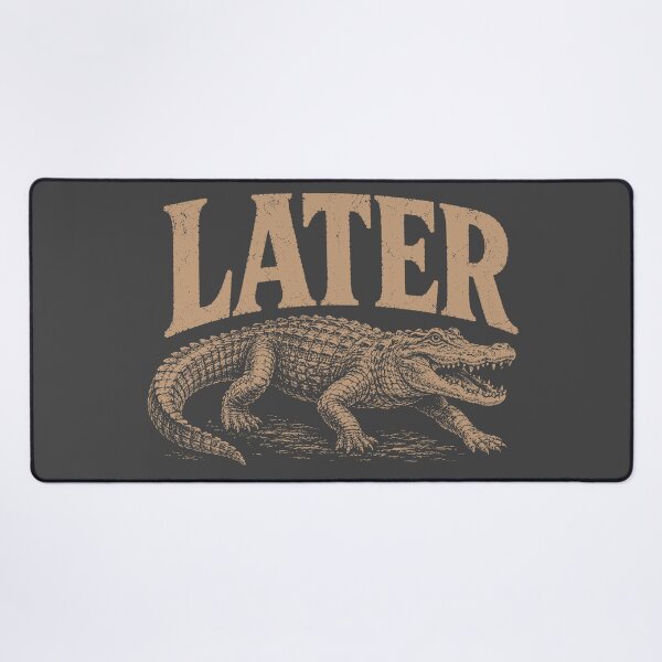 Item preview, Later Gator Vintage Retro Alligator designed and sold by Atlas Inkworks.
