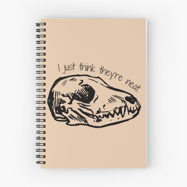 Item preview, I Just Think They’re Neat Skull Design designed and sold by Vileprint.
