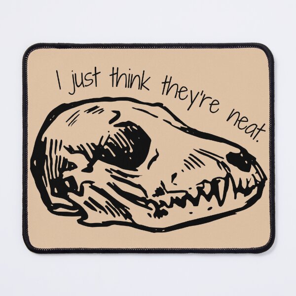 Item preview, I Just Think They’re Neat Skull Design designed and sold by Vileprint.