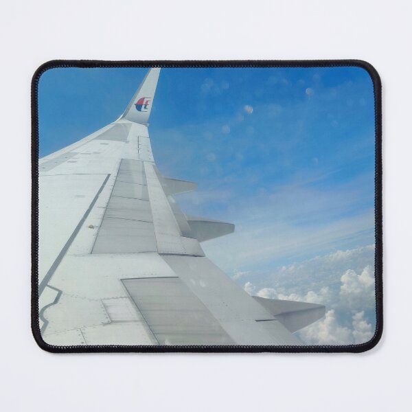 Item preview, Aesthetic Airplane Window View Blue Sky Wanderlust Photo Sticker designed and sold by shaznil.