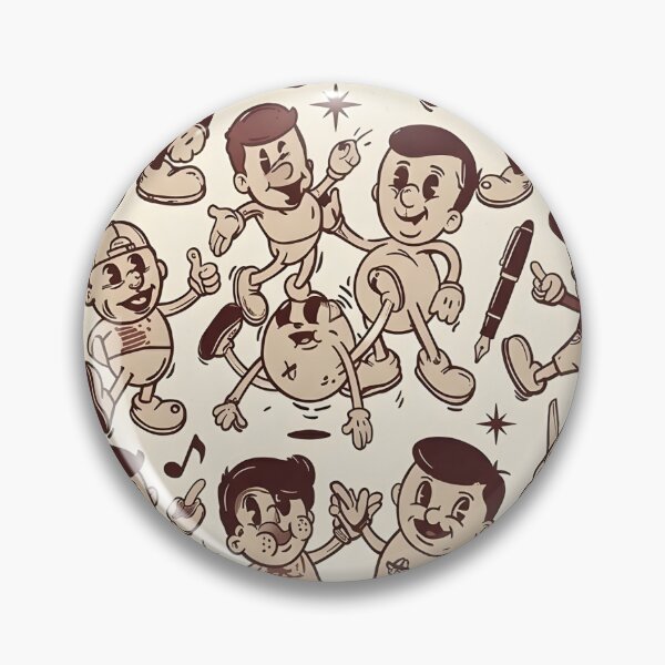 Item preview, Vintage Vibes & Retro Mascot Collection - 1930s Cartoon designed and sold by XIKEXI.