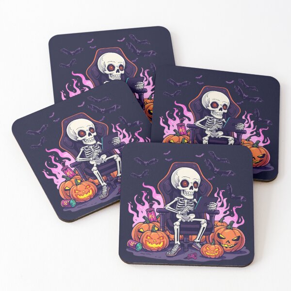 Item preview, Funny Gamer Skeleton Cute Halloween Video Game Lover Gift designed and sold by KhadijaBatool38.