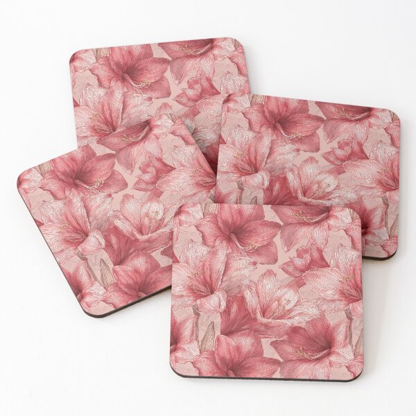 Item preview, Ornamental Amaryllis Print  - Birth Flower Pattern   - Anniversary Gifts For Husband designed and sold by RoyalStarsPatts.