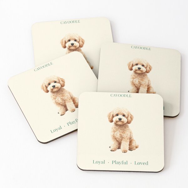 Item preview, Cavoodle Wall Art Print designed and sold by Fetch & Wear.
