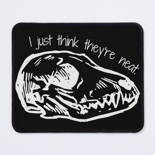 Item preview, I Just Think They’re Neat Skull Design designed and sold by Vileprint.