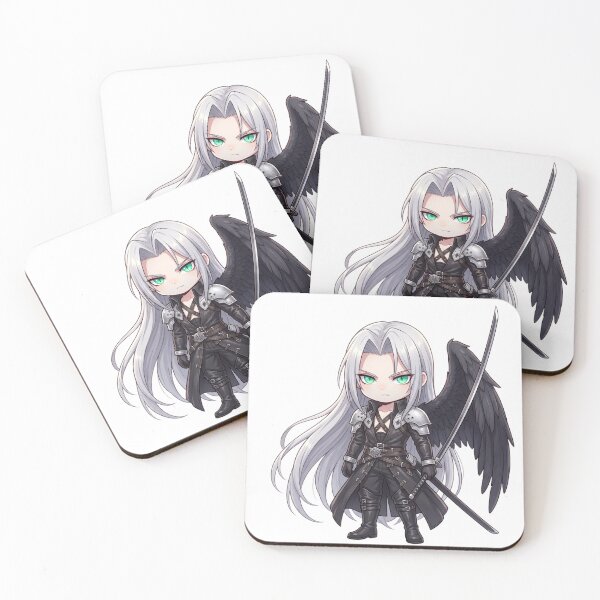 Item preview, Chibi Sephiroth designed and sold by Solace Sparkles.