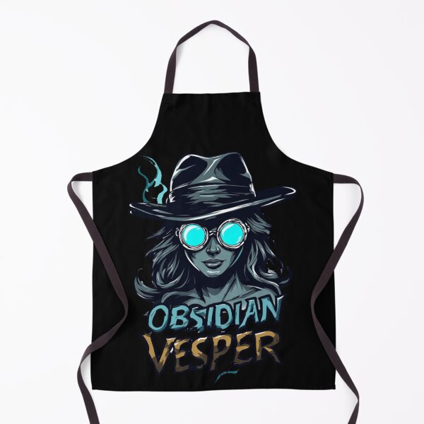 Item preview, Obsidian Vesper Female Classic - Premium Enamel Rebel Art_02 designed and sold by Shift-Bloom.