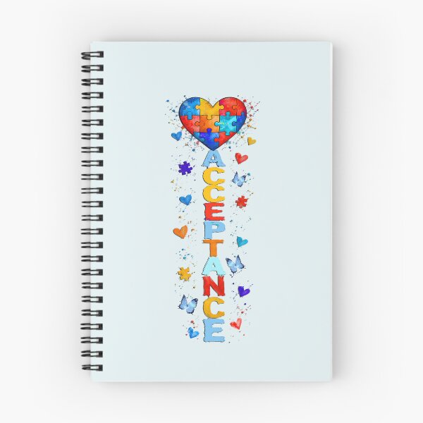Item preview, Autism Acceptance Colorful Vertical Watercolor Butterflies designed and sold by Cute & Sassy Custom Gifting Boutiques.
