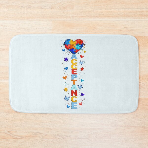 Item preview, Autism Acceptance Colorful Vertical Watercolor Butterflies designed and sold by tamdevo1.