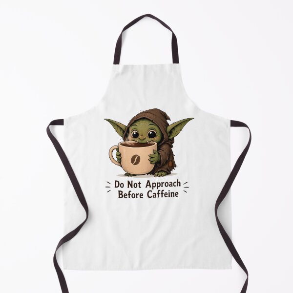 Item preview, Do Not Approach Before Caffeine Cute Goblin Coffee Lover Funny Morning T-Shirt designed and sold by INVITOARTE.