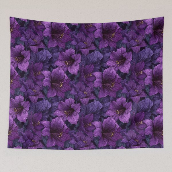 Item preview, Chic Amaryllis Floral  - Birth Flower Pattern   - Baby Shower Gifts designed and sold by RoyalStarsPatts.