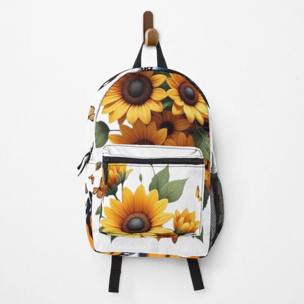 Item preview, Beautiful Monarch Butterfly with Sunflowers designed and sold by A touch of creativity.