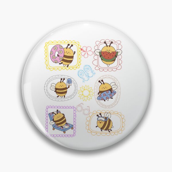 Item preview, Doodle Frame Summer Bee designed and sold by AVStore28.