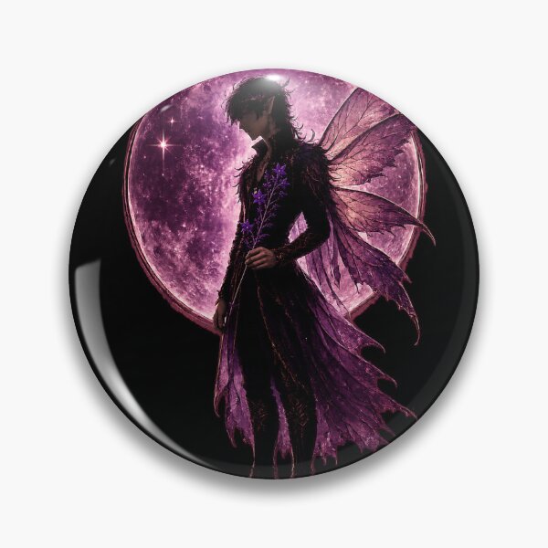 Item preview, Keeper of Forgotten Blossoms | Dark Fae Prince Fantasy Art designed and sold by MysticPurpleHue.