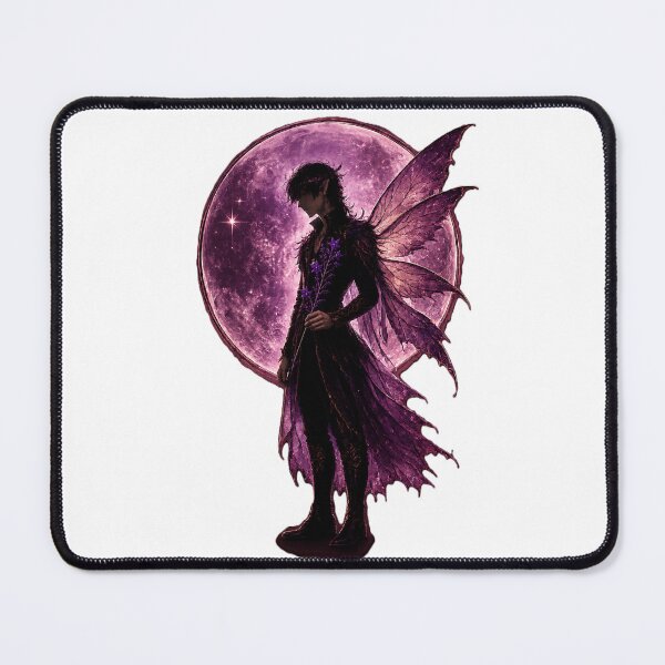 Item preview, Keeper of Forgotten Blossoms | Dark Fae Prince Fantasy Art designed and sold by MysticPurpleHue.