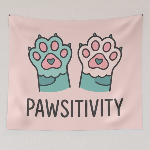 Item preview, Pawsitivity designed and sold by Amir Faysal.