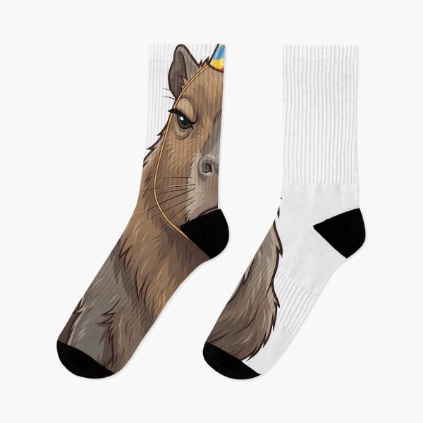 Item preview, Grumpy Party Capybara designed and sold by AnimeWaifusX.