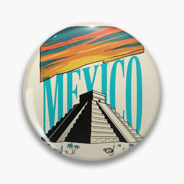 Item preview, Retro Pop Art Quintana Roo Mexico Travel designed and sold by DuckOddity.