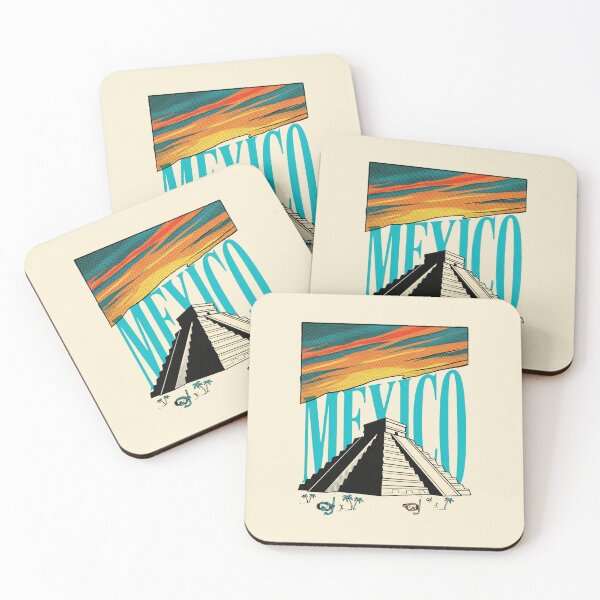 Item preview, Retro Pop Art Quintana Roo Mexico Travel designed and sold by DuckOddity.