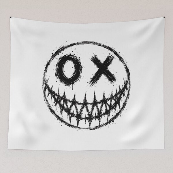 Item preview, Creepy Grunge Smile Dark Edgy Graphic Art designed and sold by Munib320.
