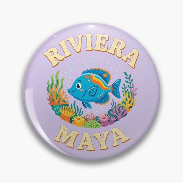 Item preview, Retro Flat Quintana Roo Riviera Maya Fish designed and sold by DuckOddity.
