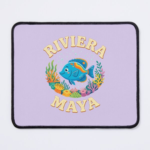 Item preview, Retro Flat Quintana Roo Riviera Maya Fish designed and sold by DuckOddity.