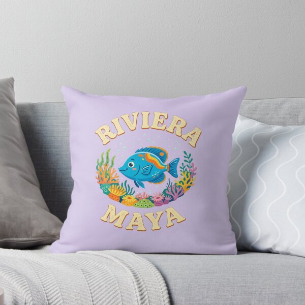 Item preview, Retro Flat Quintana Roo Riviera Maya Fish designed and sold by DuckOddity.