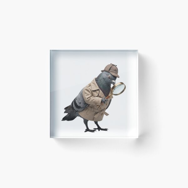 Item preview, Detective Pigeon designed and sold by AnimeWaifusX.