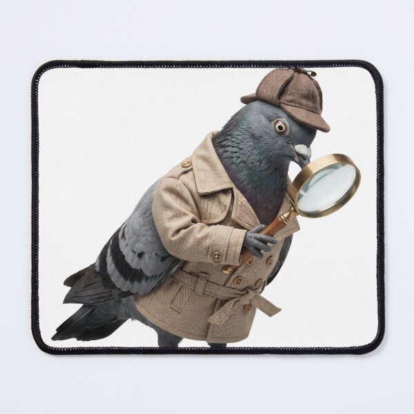 Item preview, Detective Pigeon designed and sold by AnimeWaifusX.
