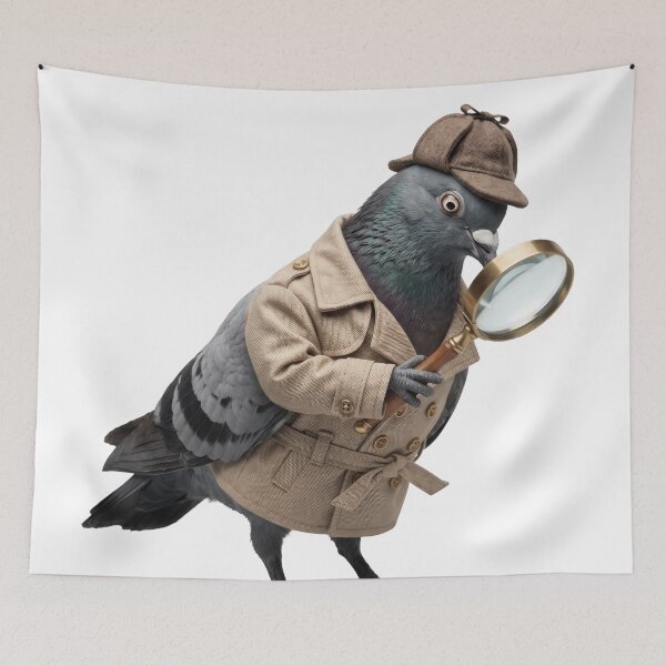 Item preview, Detective Pigeon designed and sold by AnimeWaifusX.
