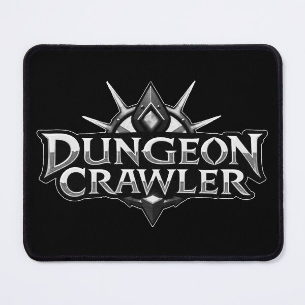 Item preview, Dungeon Crawler Monochrome Logo designed and sold by HavenDesign.