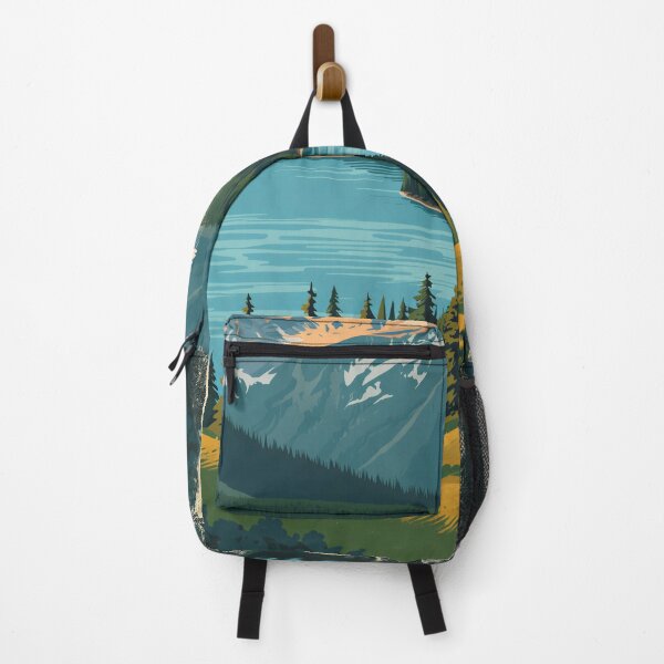 Item preview, Majestic Mountain Lake Wilderness Landscape designed and sold by Evergreen Horizon Works.