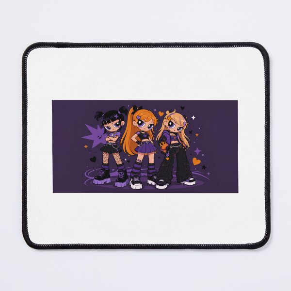 Item preview, 3 cute girls Handmade designed and sold by HellGirlArt.