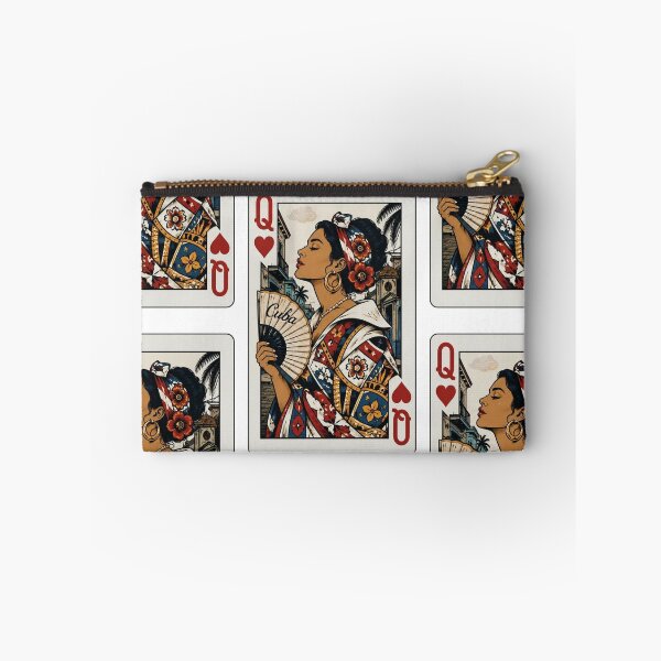 Item preview, Cuban Queen of Hearts | Cuban Queen Playing Card | Design for Couples | By Coloralmy designed and sold by Coloralmy.