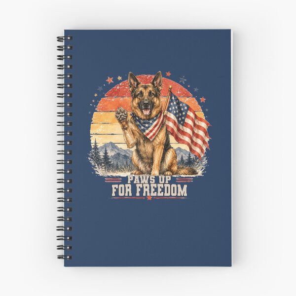 Item preview, Patriotic German Shepherd 4th of July Dog designed and sold by tamdevo1.