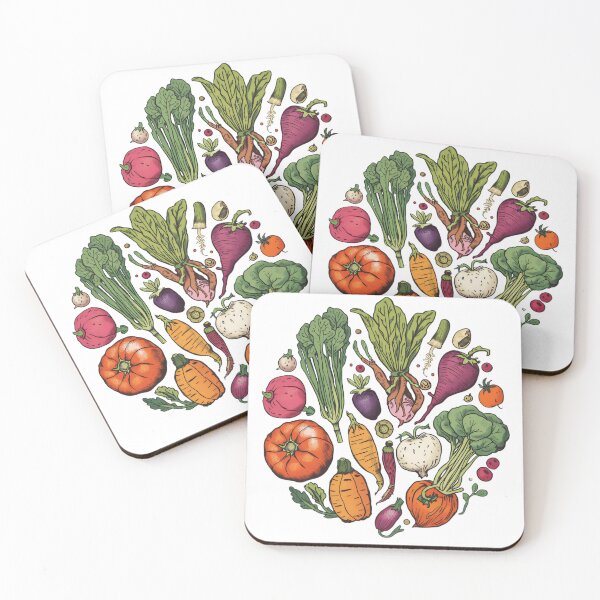 Item preview, Vintage Heirloom Vegetable Garden Harvest Botanical Collection designed and sold by Evergreen Horizon Works.