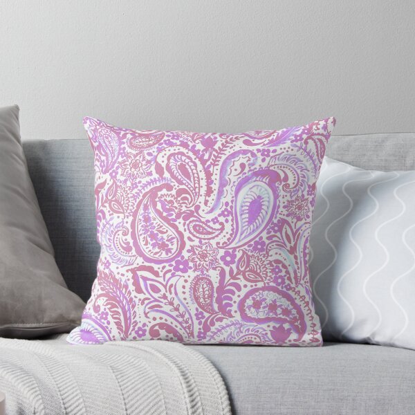 Item preview, Paisley pattern in purple designed and sold by bokasin.