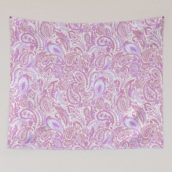 Item preview, Paisley pattern in purple designed and sold by bokasin.