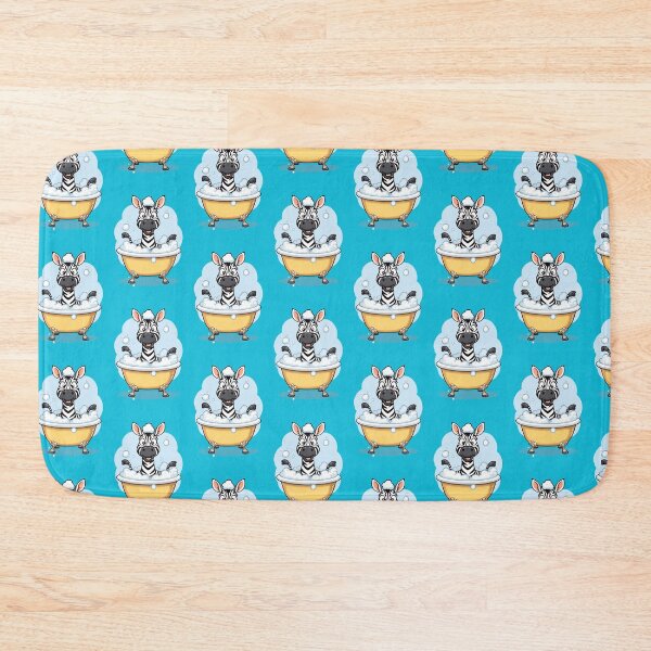 Item preview, Funny Washing Zebra Taking a Bubble Bath – Cute Cartoon Bath Time Tee designed and sold by Astro Technical.