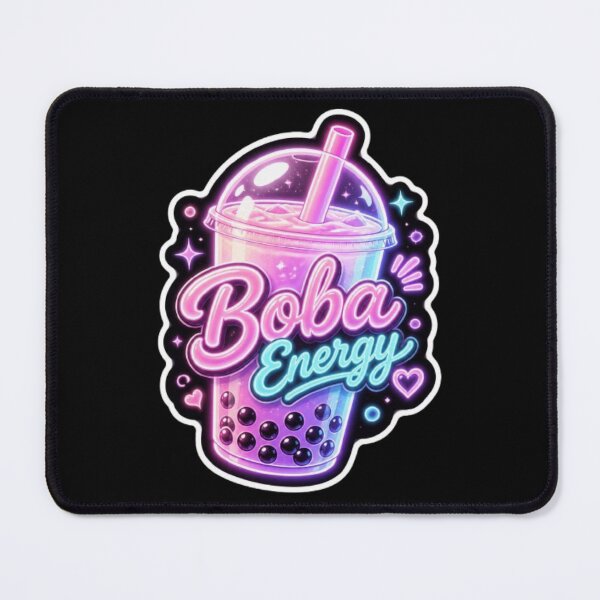 Item preview, Boba Energy Kawaii Sticker designed and sold by Stylestickers55.