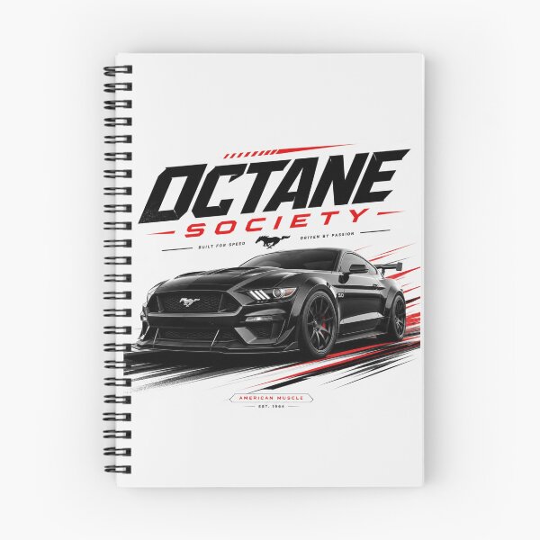 Item preview, OCTANE SOCIETY Aggressive Muscle Performance Street Car Design designed and sold by Shadryx.