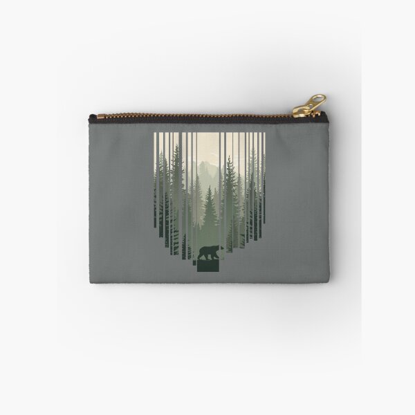 Item preview, Travel and Camping and hiking  outdoors ,bear walking in the wild,Lone Bear in the Wild Forest – Wilderness Adventure Graphic T-Shirt designed and sold by mndesignworx.