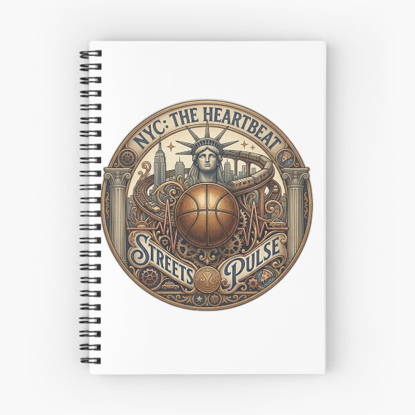 Item preview, New York Hoops Retro 90s Aesthetic Basketball Graphic designed and sold by Fatomfatom.