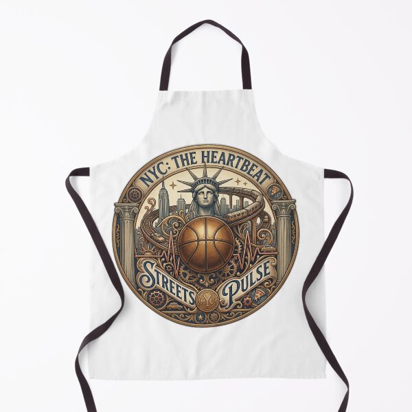 Item preview, New York Hoops Retro 90s Aesthetic Basketball Graphic designed and sold by Fatomfatom.