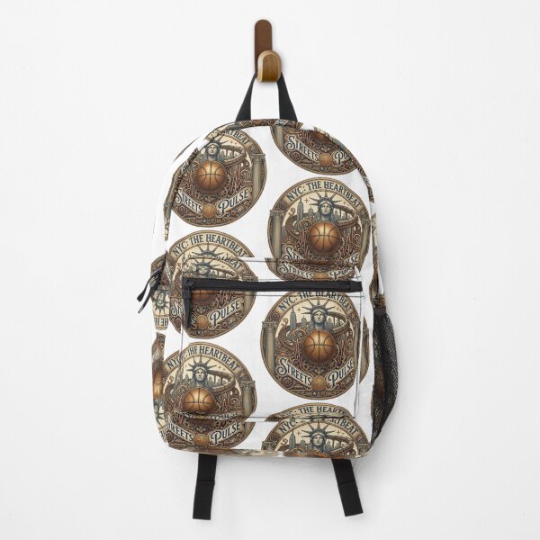 Item preview, New York Hoops Retro 90s Aesthetic Basketball Graphic designed and sold by Fatomfatom.