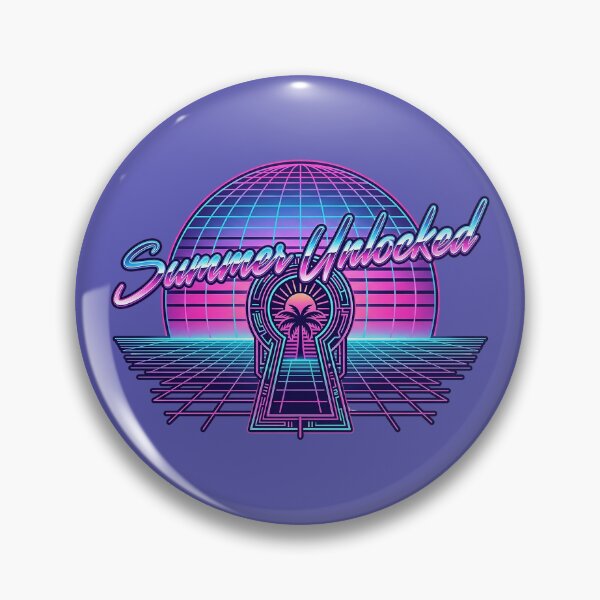 Item preview, Summer Unlocked: Retro Futuristic Vacation Vibes. designed and sold by Endless7Art.